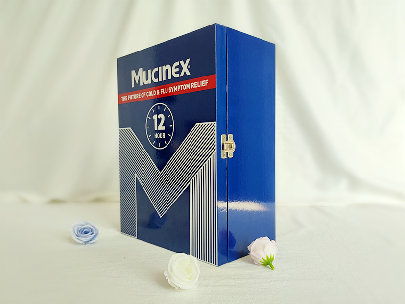 木板裱纸镜面视频礼盒