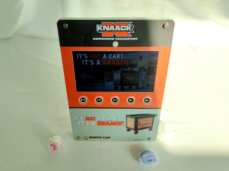 亚克力视频宣传展示架